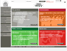 Tablet Screenshot of bottin-mondain.fr